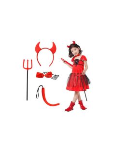 Ördög jelmez - 4 elemes szett S22140