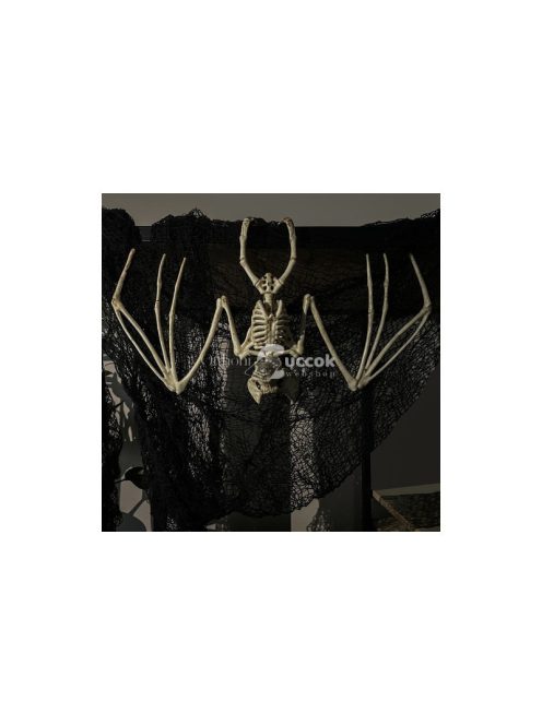 Denevér csontváz dekoráció 30cm Malatec 22005