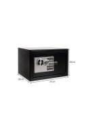 Kombinációs széf Malatec 22627 - biztonságos tárolás, széf, kombinációs zár, értéktárolás, biztonság, otthoni széf