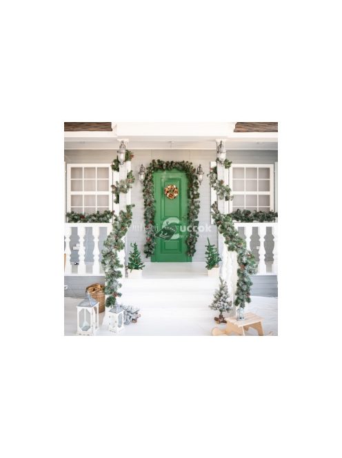 Karácsonyfa díszfüzér 1m Ruhhy 22327