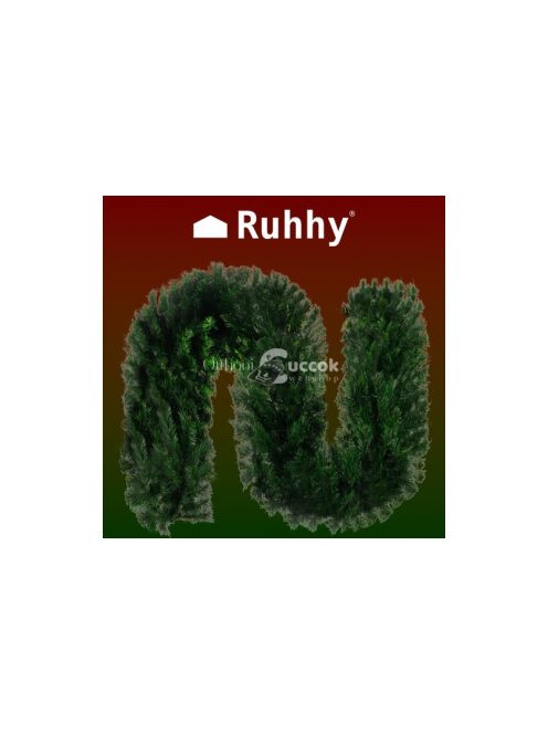 Karácsonyfa díszfüzér 2.7m Ruhhy 22321