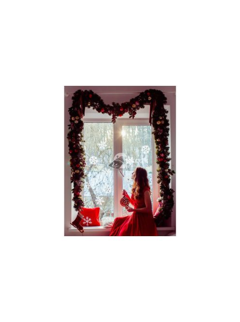 Karácsonyfa díszfüzér 2.7m Ruhhy 22321