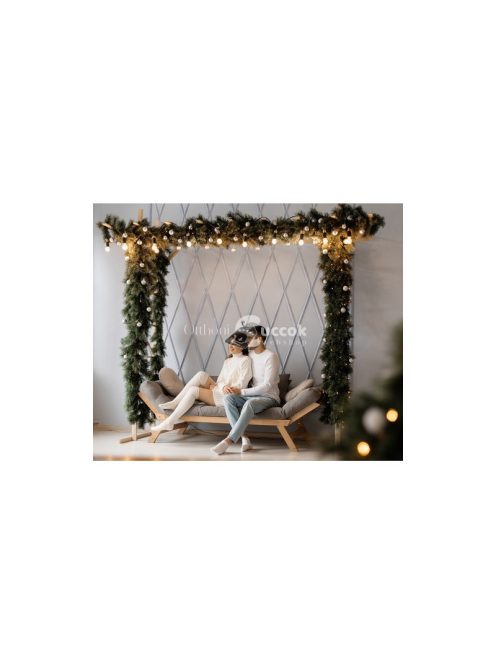 Karácsonyfa díszfüzér 2.7m Ruhhy 22321