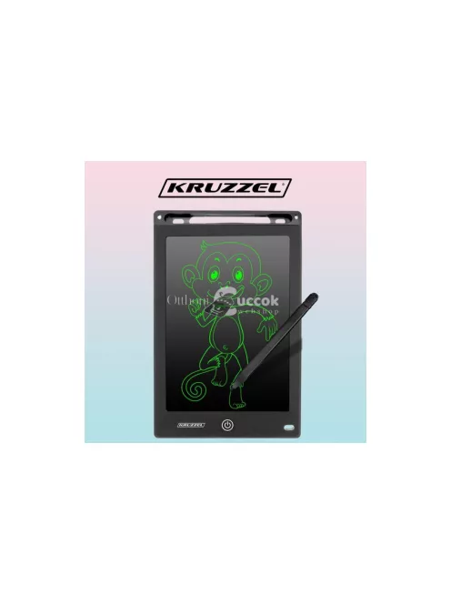 Rajztábla 8.5 fekete KRUZZEL 22454 digitális rajzolás, grafikai tablet, kreatív eszköz, művészeti kellék