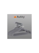 Ruhaakasztó 20 darab - szürke Ruhhy 22535