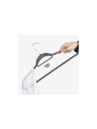 Ruhaakasztó 20 darab - szürke Ruhhy 22535