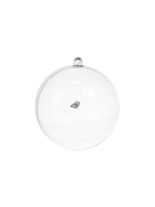 Átlátszó díszek 12 cm, 10 darabos készlet Ruhhy 22279