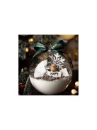 Átlátszó díszek 12 cm, 10 darabos készlet Ruhhy 22279