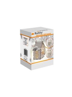   LED Adventi lámpás Ruhhy 22163 - karácsonyi dekoráció, hangulatfény, ünnepi világítás, modern design, beltéri dekoráció