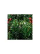 Karácsonyi díszajtókoszorú díszítő ornamentális 60cm vastag XXL