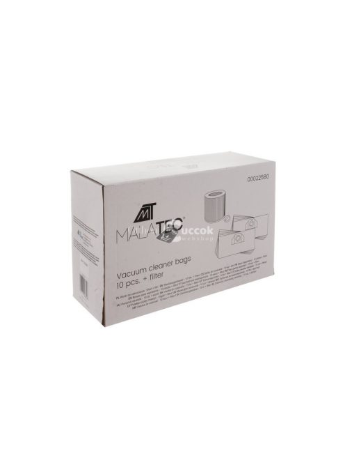Porszívózsákok - 10 db + Malatec 22580 szűrő