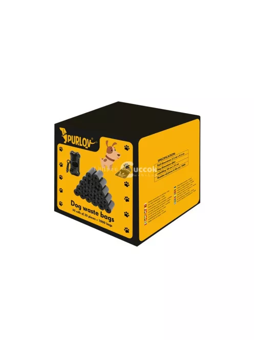 Székletzsákok szett + tok Purlov 22812