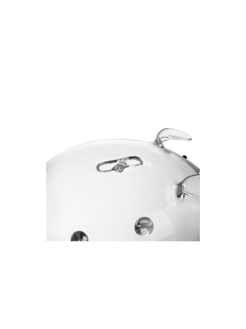 Üveg malacpersely 22588 - ajándék gyerekeknek, pénzgyűjtő, dekoráció, piggy bank, üveg persely, malac alakú persely