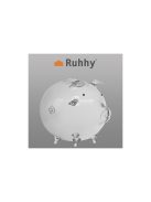 Üveg malacpersely 22588 - ajándék gyerekeknek, pénzgyűjtő, dekoráció, piggy bank, üveg persely, malac alakú persely