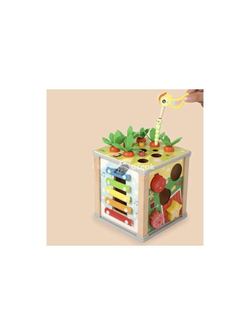 Fa oktató kocka - szortírozó Kruzzel 22566