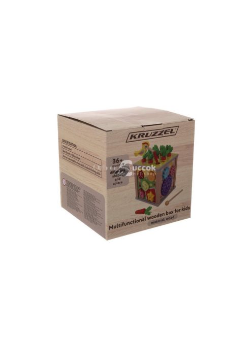 Fa oktató kocka - szortírozó Kruzzel 22566