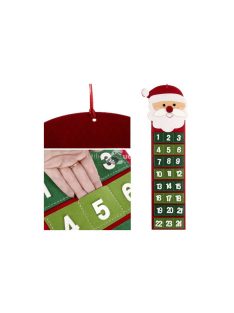Karácsonyi naptár - függesztett Ruhhy 22252