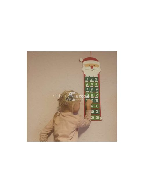 Karácsonyi naptár - függesztett Ruhhy 22252