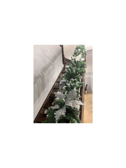 Havas karácsonyfa girland 2,7m HQ Ruhhy 22326