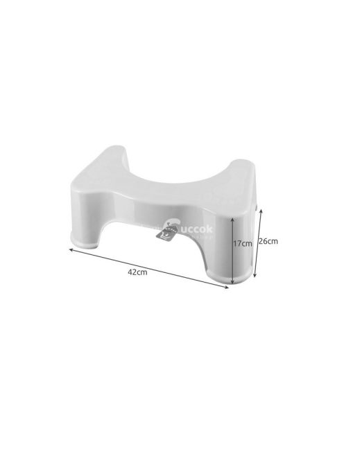 WC lábtartó, Ruhhy 21852 - WC segédeszköz, lábtartó, WC lábzsámoly