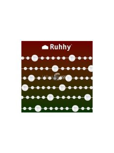 Karácsonyfa girland - gyöngyök 5m Ruhhy 22499