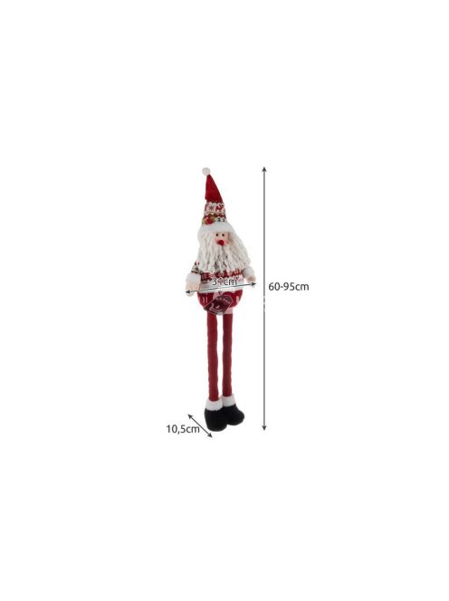 Karácsonyi Mikulás - teleszkópos 95cm Ruhhy 22340