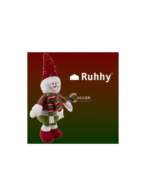 Karácsonyi hóember - teleszkópos 95cm Ruhhy 22331