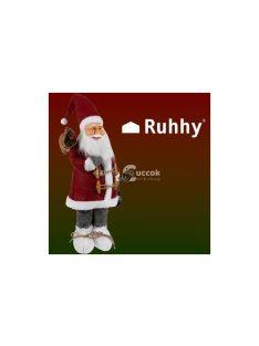   Mikulás - Karácsonyi szobor 45cm Ruhhy 22352, dekoráció, ajándék, ünnep, karácsony, Santa Claus, figurine, díszítés