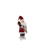 Mikulás - Karácsonyi szobor 45cm Ruhhy 22352, dekoráció, ajándék, ünnep, karácsony, Santa Claus, figurine, díszítés