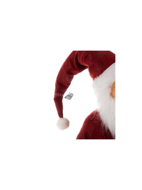 Mikulás - Karácsonyi szobor 45cm Ruhhy 22352, dekoráció, ajándék, ünnep, karácsony, Santa Claus, figurine, díszítés