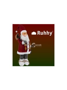 Mikulás - Karácsonyi díszfigura 60cm Ruhhy 22354