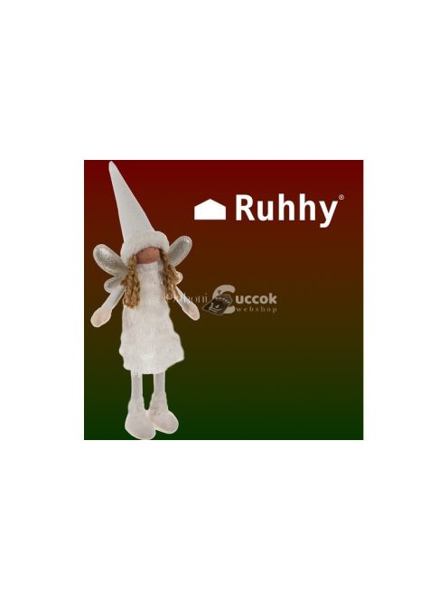 Tündér - fehér karácsonyi figura Ruhhy 22342