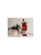 Piros Karácsonyi tündér figura Ruhhy 22346
