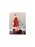 Piros Karácsonyi tündér figura Ruhhy 22346