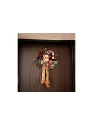 Karácsonyi koszorú az ajtón - rénszarvas Ruhhy 22316