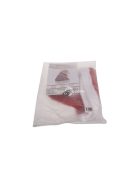 Mikulás sapka Ruhhy 22556 - piros, karácsonyi, téli, ajándék, felnőtt, gyerek, divatos, puha, vastag