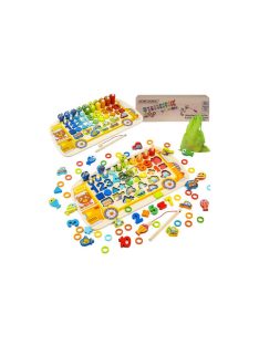 Fa kirakó - szortírozó 6 az 1-ben Kruzzel 22636