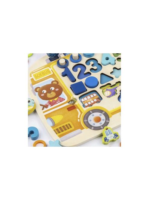 Fa kirakó - szortírozó 6 az 1-ben Kruzzel 22636