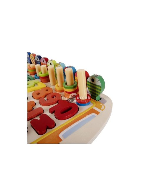 Fa kirakó - szortírozó 6 az 1-ben Kruzzel 22636