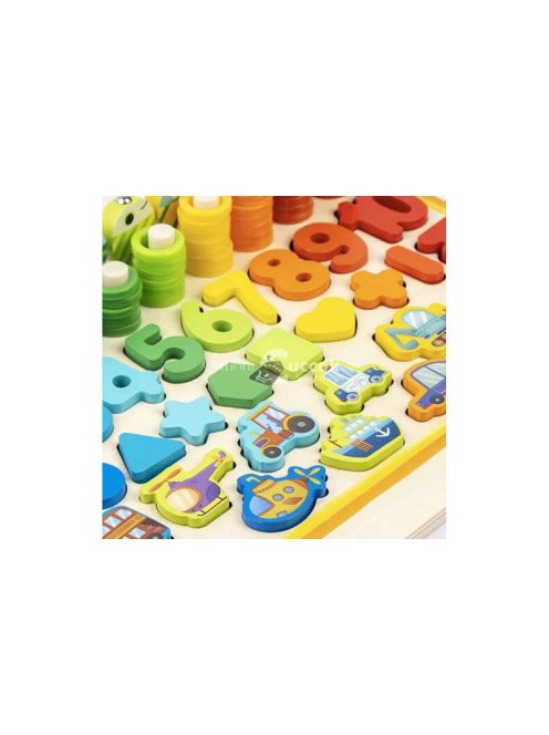 Fa kirakó - szortírozó 6 az 1-ben Kruzzel 22636