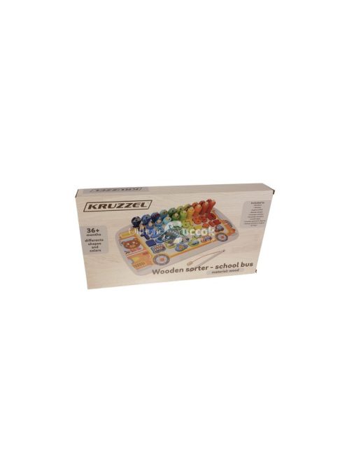 Fa kirakó - szortírozó 6 az 1-ben Kruzzel 22636