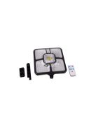 Napenergiával működő kerti lámpa - Izoxis 22736 solar lámpa - kerti dekoráció - LED lámpa - kültéri világítás