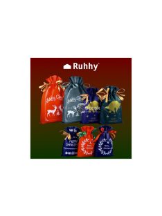 Karácsonyi zsákok - 8 db-os készlet Ruhhy 22251