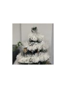 Karácsonyfa girland - fehér 6m Ruhhy 22307