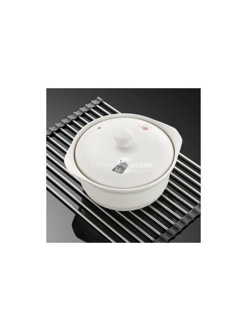 Konyhai edény szárító és lecsöpögtető - kihúzható Ruhhy 19897