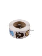 Motivációs matricák - 500 db-os tekercs Kruzzel 22947