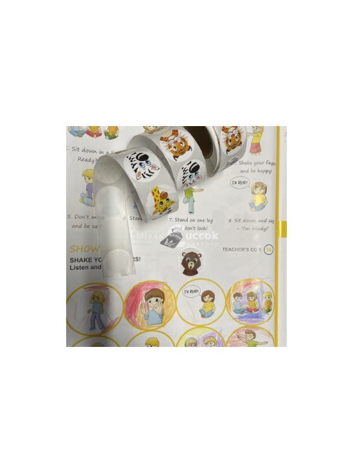 Motivációs matricák - 500 db-os tekercs Kruzzel 22947