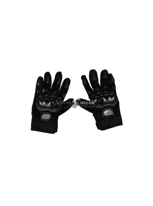 Extra Nagy Méretű Motoros Kesztyű 22632 - Fekete - Vízálló - Kényelmes - Motoros Kesztyű - Kiváló Fogás - Kézvédő