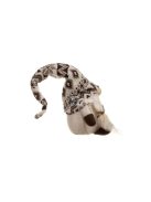 Szürke álló manó LED világítással 23754