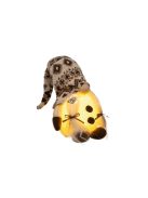 Szürke álló manó LED világítással 23754